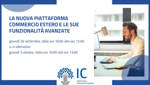 Webinar Piattaforma commercio estero