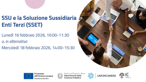 Webinar SSU e Soluzione Sussidiaria per gli Enti Terzi